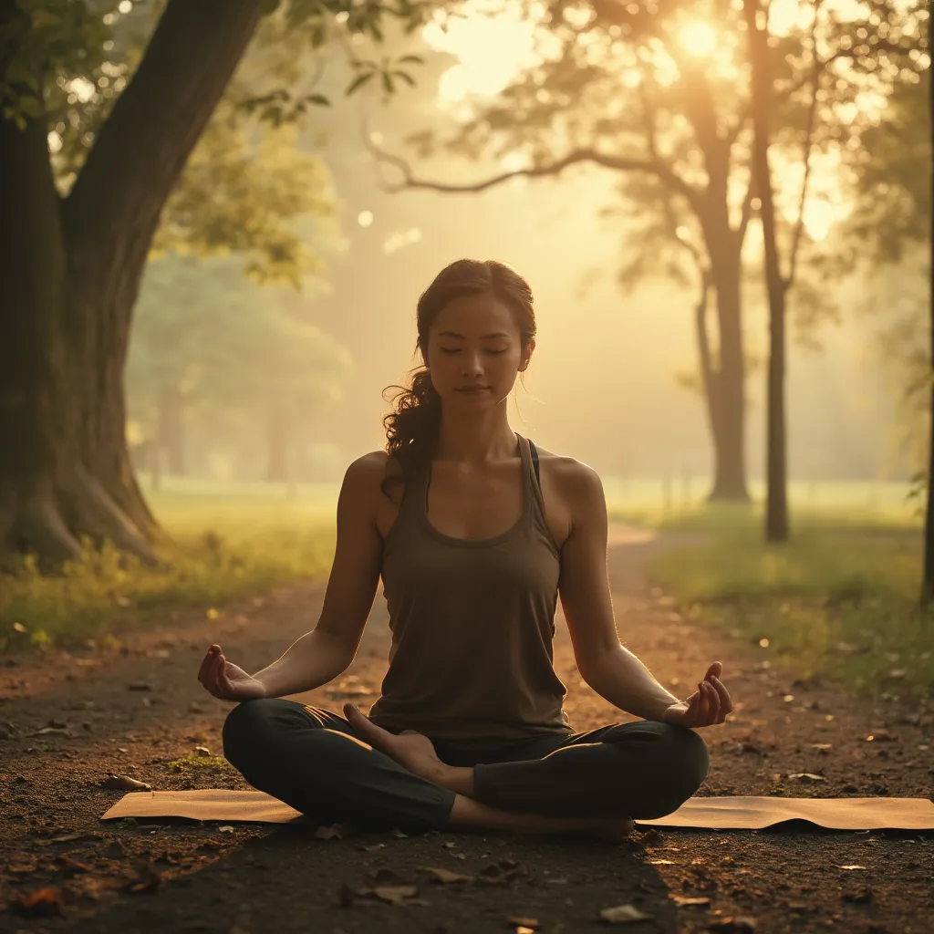 Person making positive changes based on insights